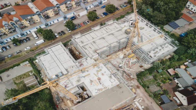 Baustelle Pflegeheim