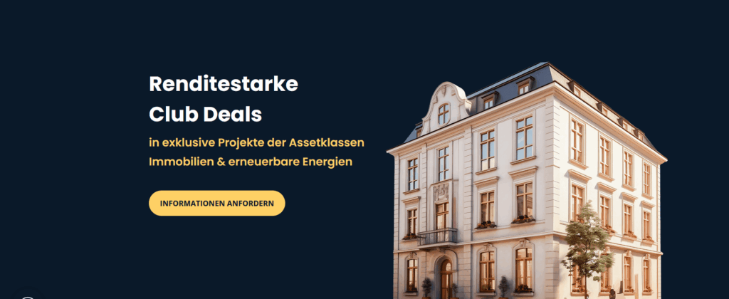 Club Deal - Immobilien